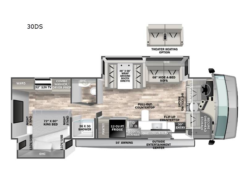 2024 Forest River FR3 30DS Class A Gas RV For Sale In Raynham, MA 10RVs