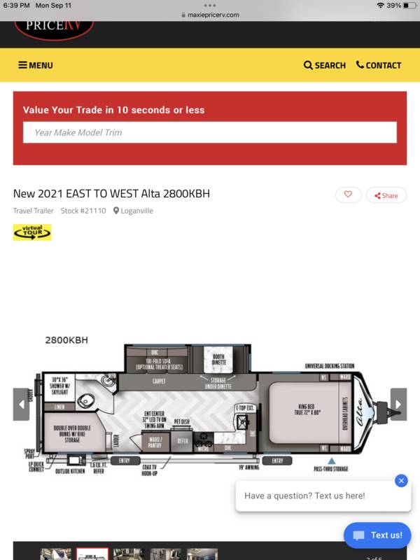 Alta RVs For Sale 10RVs